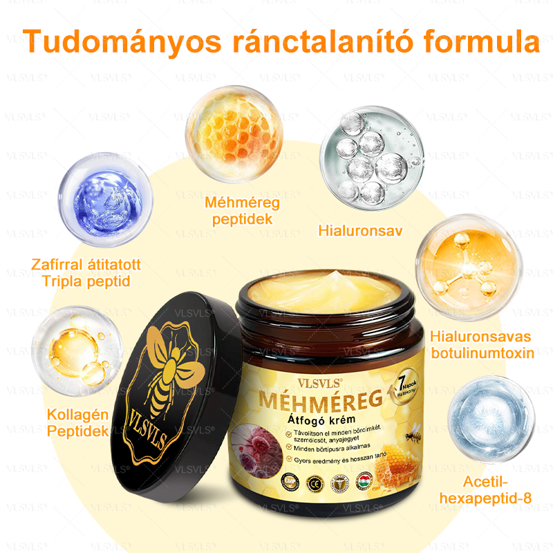 🎉🎉🎉VLSVLS® Méhméreg Átfogó Krém (Minden korosztály számára alkalmas & HSME ajánlja)